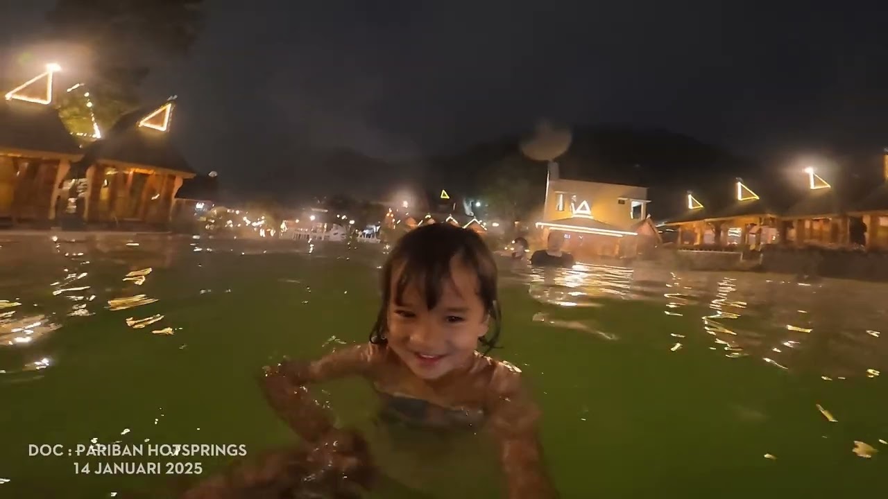 BERENANG DI KEPANASAN TINGGI PARIBAN BERASTAGI