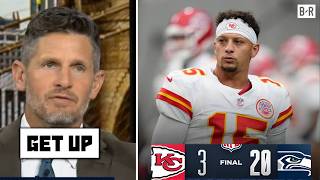 GET UP | Seahawks EXPOSED Chiefs are FAKE contender - Dan Orlovsky on Seattle shutdown Mahomes 20-3
