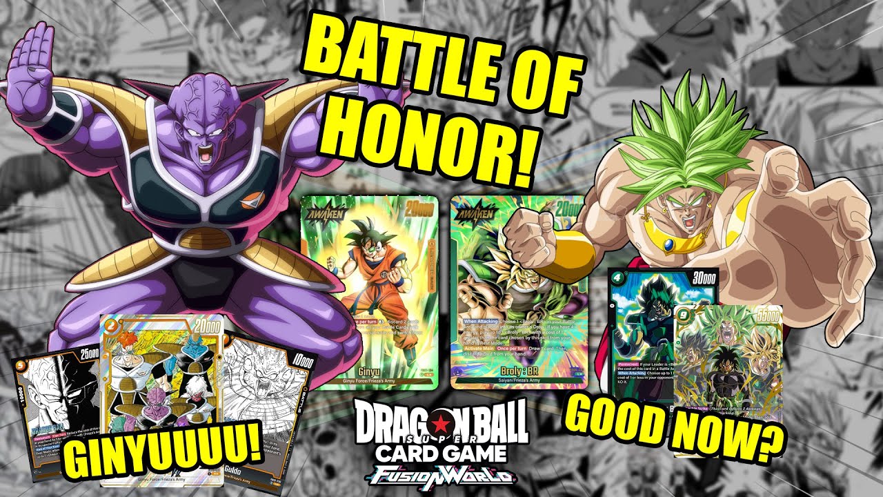 Free PLAY Every Turn with GINYU! | SB02 - Dragon Ball Super Fusion World