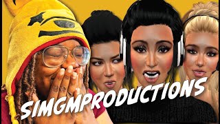 Kardashians at a Call Center SimgmProductions AyChristene Reacts