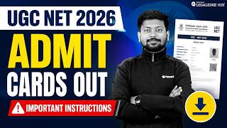 UGC NET 2026 Admit Card: Everything You MUST CHECK Before Exam