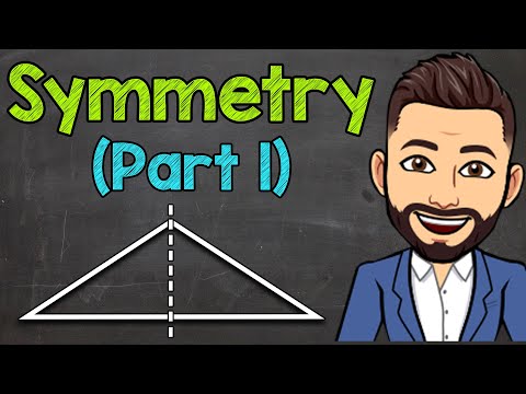 Video: Kuri punktyrinė linija yra simetrijos linija?