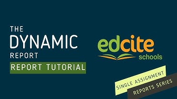 Dynamic Report Tutorial