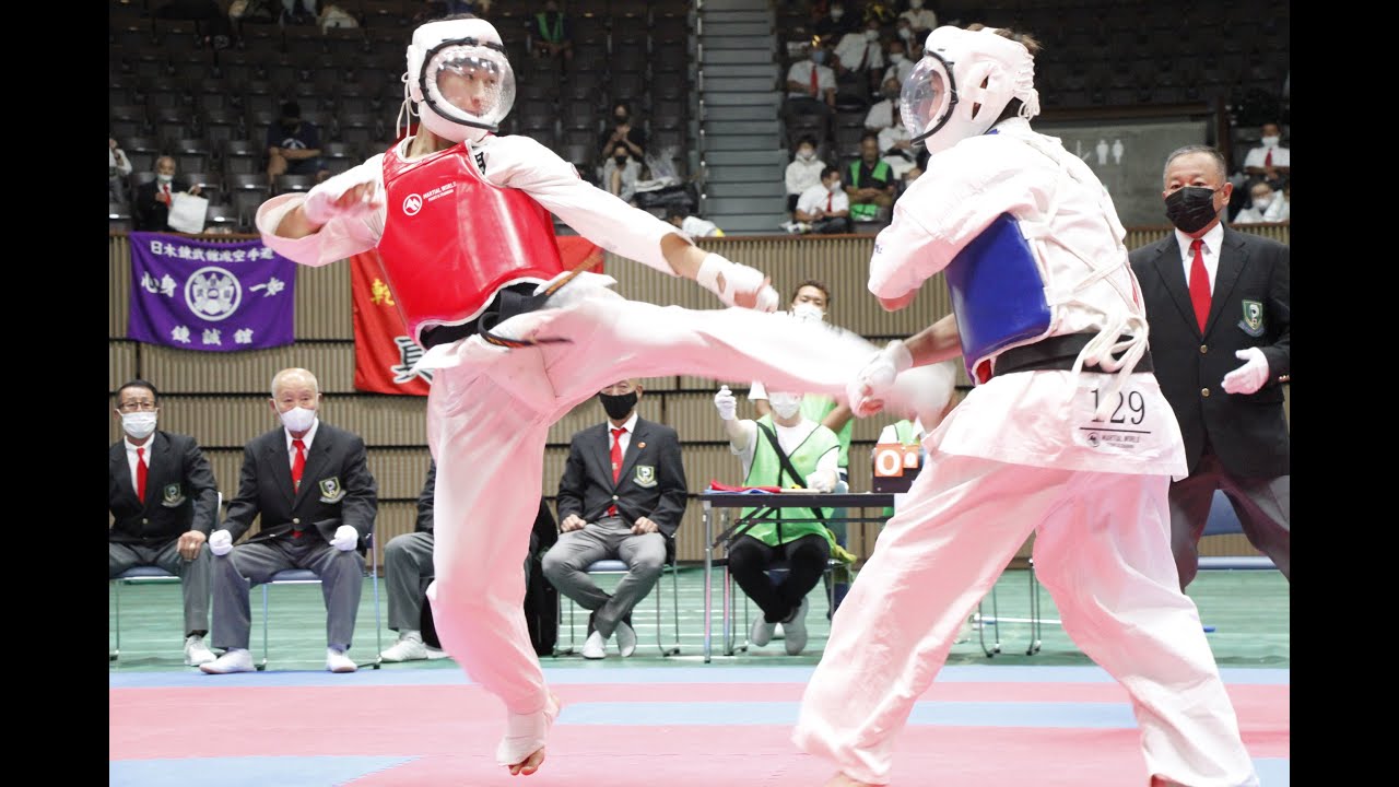 2022：第36回全日本硬式空手道選手権大会 一般決勝4試合 - YouTube