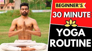 30 Min Daily Yoga Routine For Beginners Follow Along