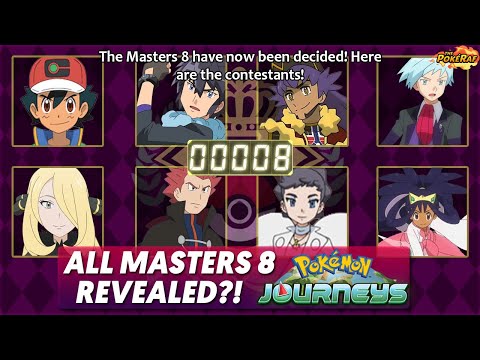 ALL Masters 8 Trainers REVEALED & LEAKED?! PWC Master Class Masters 8 EXPLAINED - Pokémon Journeys