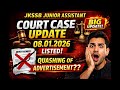 Big Update on Jkssb Junior Assistant case// Hearing tomorrow// Discussions on Quashment?? #jkssb 