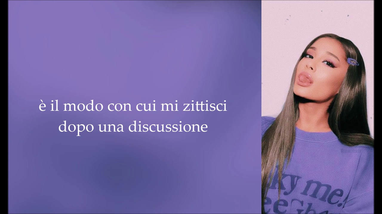 Ariana Grande - make up (traduzione) - YouTube