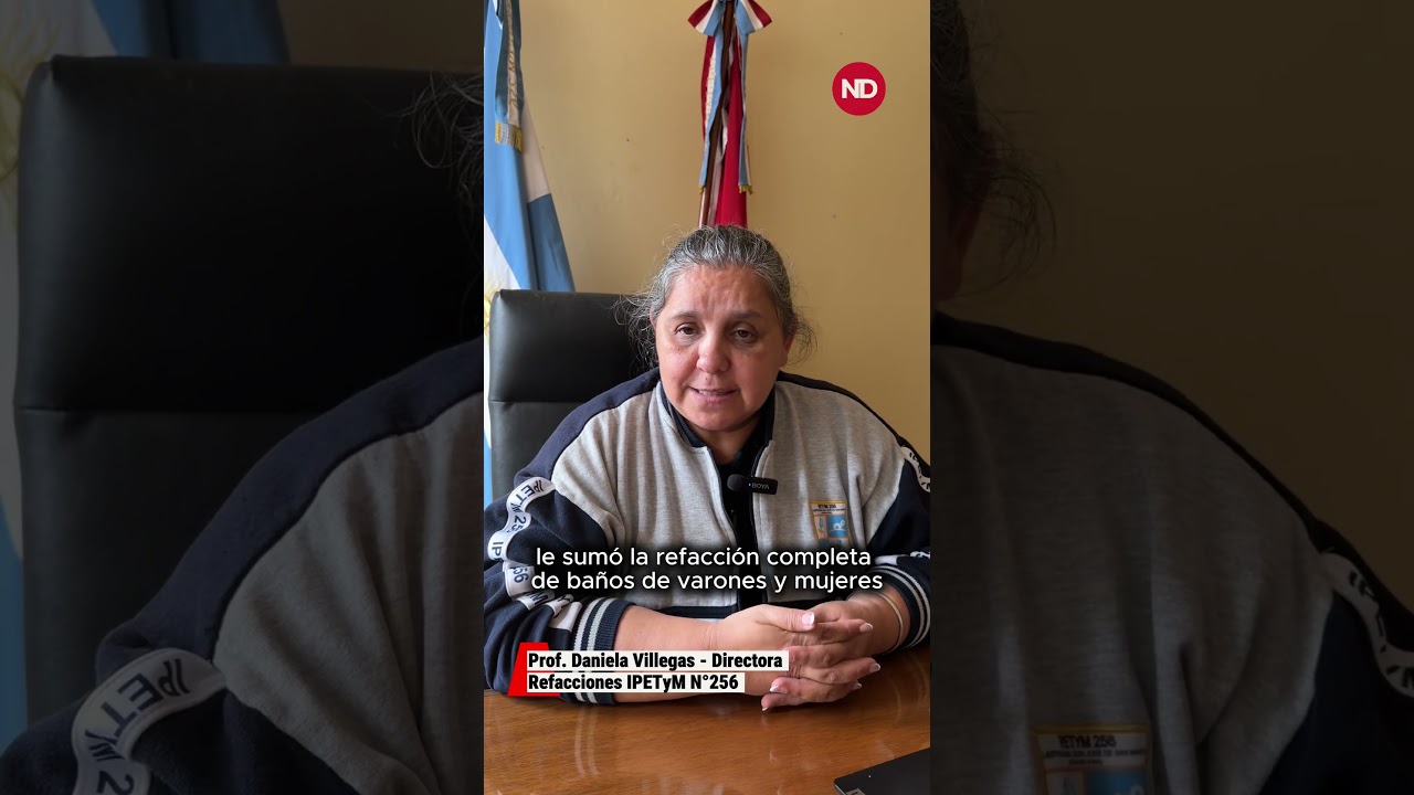 El IPETyM 256 avanza con una amplia remodelación edilicia impulsada por la comunidad educativa