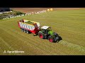 Silo dherbes 2022 en compagnie de clapraille avec son nouveau fendt 942 et sa pottinger jumbo 7470