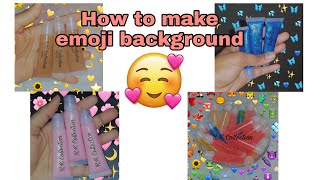 How to make an Emoji Background Aesthetic Edit!🥕🍊🧡🦋🌊💎🍬💙 screenshot 4