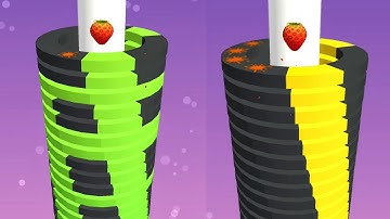 Stack Ball 3D! Very satisfying and relaxing ASMR slicing game