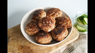 Danish Meatballs "Frikadeller"