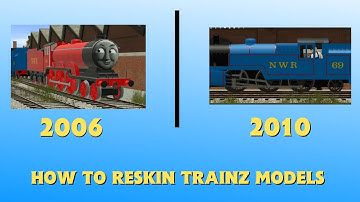 How to Reskin a Trainz Model (06 style & 2010 style) [READ DESCRIPTION]