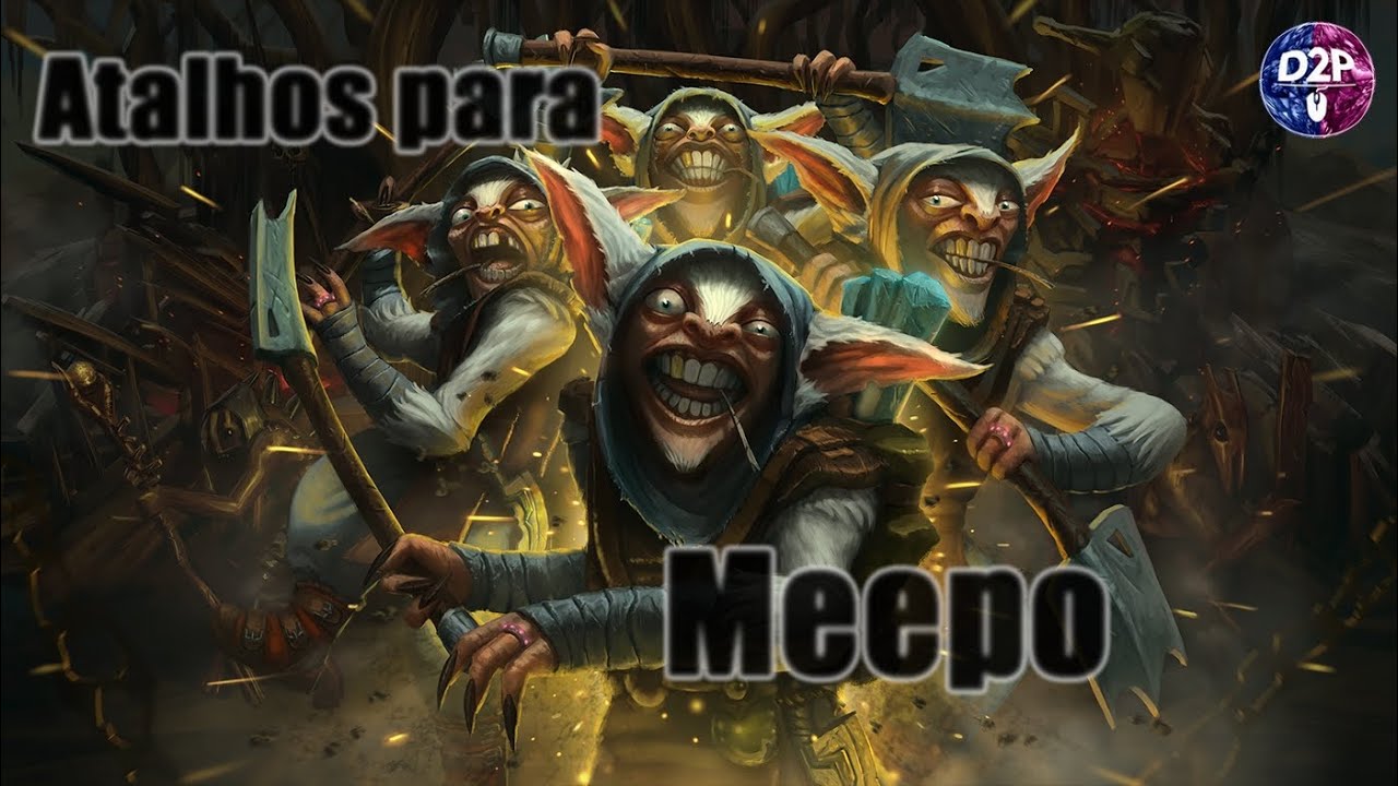 Dota 2 Atalhos Rápidos Para Jogar De Meepo