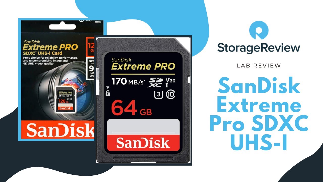 Sandisk Extreme Pro Sdxc Uhs I Lab Review Youtube
