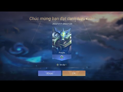 Video Hướng dẫn leo Bảng xếp hạng Chiến lực Liên Quân - youtube