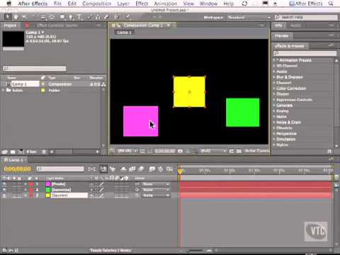 How to set Parent Objects In Adobe After Effects