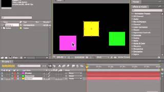 How to set Parent Objects In Adobe After Effects
