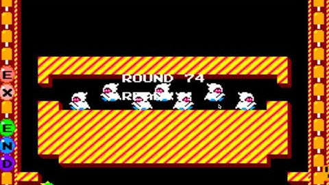 Bubble Bobble how to: level 74 (one player)
