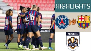 PSG vs Barcelona AMOS women's French Cup Highlights