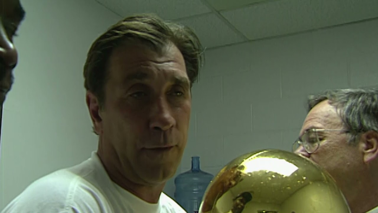 Rudy Tomjanovich - 1994 NBA Finals Championship Moments - Locker Room "Heavyweight fight"
