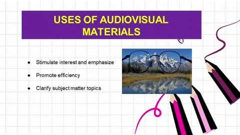 Lesson 3:Audio Visual Media (PC213)