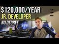 JUNIOR DEVELOPER $121,000 / YEAR | #grindreel #lambdaschool