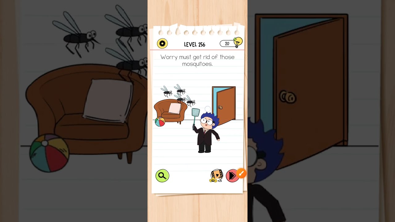 brain test 4 level 256 - YouTube