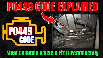 P0449 Code Explained – Most Common Cause & Fix It Permanently ||