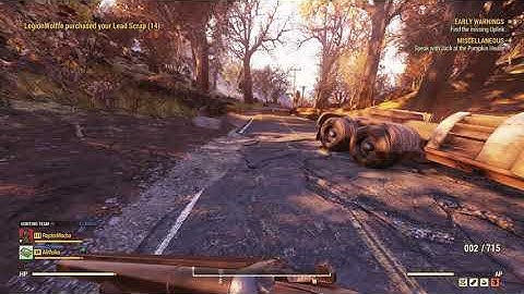 How to save yourself when falling through the world | Fallout 76