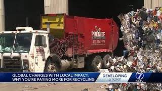 You're going to pay more for recycling, here's why