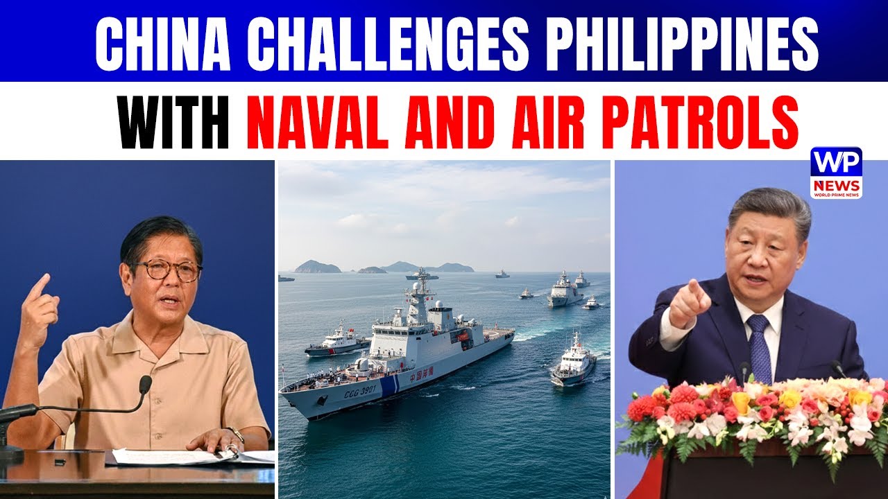 Philippines Condemns China’s Aggressive Naval, Air Patrols in Disputed Sea