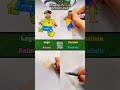 Drawing Neymar in different Styles | FIFA World Cup 2026 #shorts #art #drawing