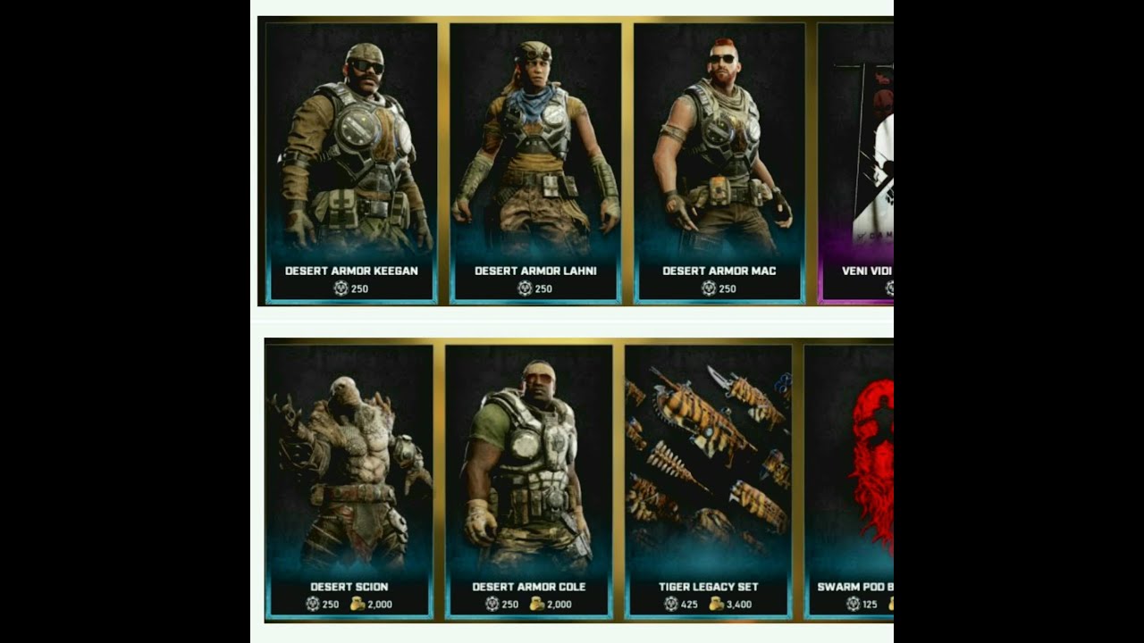 Gears 5: Operation 7 May 25th Weekly Store Update