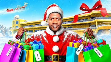 CHRISTMAS SHOPPING in GTA 5! (Cars, Mansions & More)