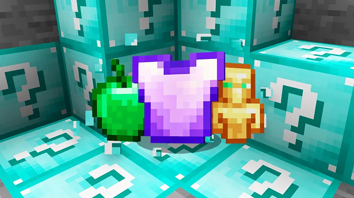 Minecraft, but Ores are Lucky Blocks!