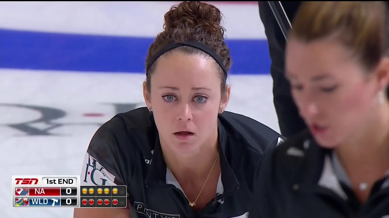 2018 WFG Continental Cup of Curling - Homan vs. Tirinzoni ice cube
