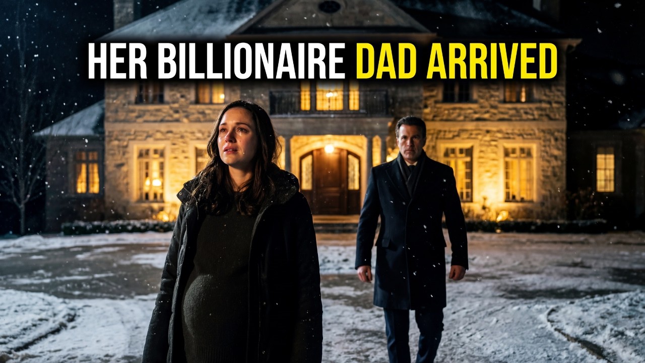 She Signed Divorce Papers Pregnant… Then Her Billionaire Dad Arrived...
