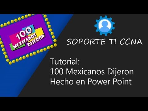 informática, 100 mexicanos dijeron, power point, tutorial, 100 latinos dije...