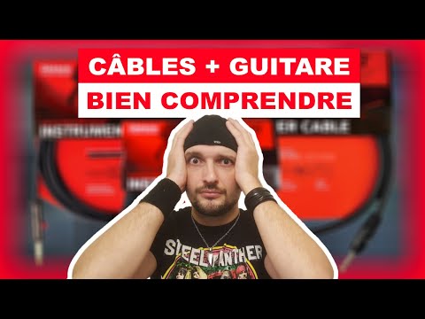 Tout savoir sur les câbles et les niveaux à la guitare !