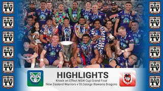 2025 NSW Cup Grand Final Highlights - New Zealand Warriors v St George Illawarra Dragons