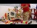 Awakening Ceremony for new lion for Chinese Lion Dance