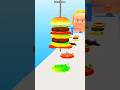 XXL Sandwich Making 3D Epic Gameplay ⁉️🍔#3d #shorts #gaming #youtubeshorts #games