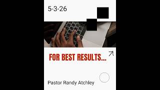 For Best Results