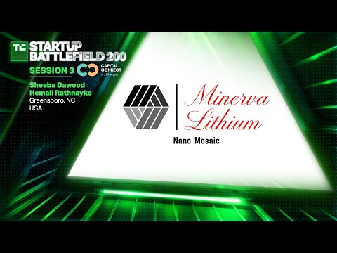 Startup Battlefield - Session 3: Minerva Lithium