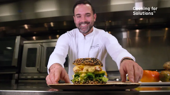 Cooking for Solutions™ | Chef Matt Beaudin Serves a King Crab Benedict