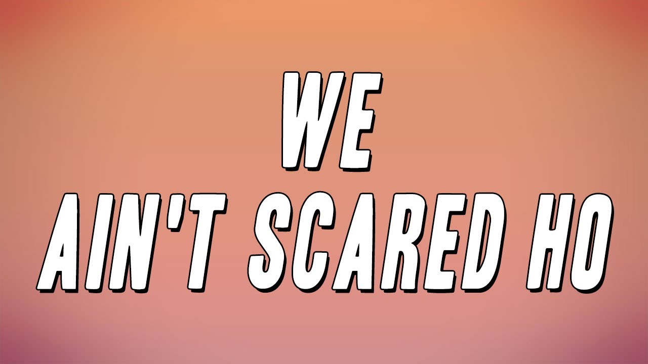 Project Pat - We ain't Scared Ho (Lyrics)