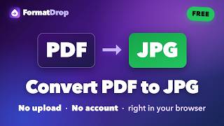 PDF to JPG — Free Converter, Each Page to an Image (Nothing Uploaded) PDF to JPG — Free Converter, Each Page to an Image (Nothing Uploaded)