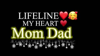 Lifeline MY heart ❤️ MY Mom Dad  🥰 #shorts #momdad #mom #dad #mummy #papa #love
